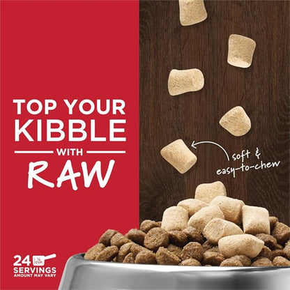 Instinct Freeze Raw Boost Mixers Freeze Dried Raw Dog Food Topper, Grain Free Freeze Dried Dog Food Topper | Multiple Sizes and Flavors 6 ounce (Pack of 1)