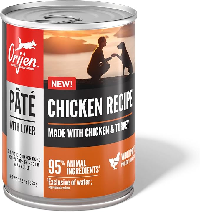 ORIJEN™ Chicken Recipe Pâté with Liver Wet Dog Food (Case of 12)