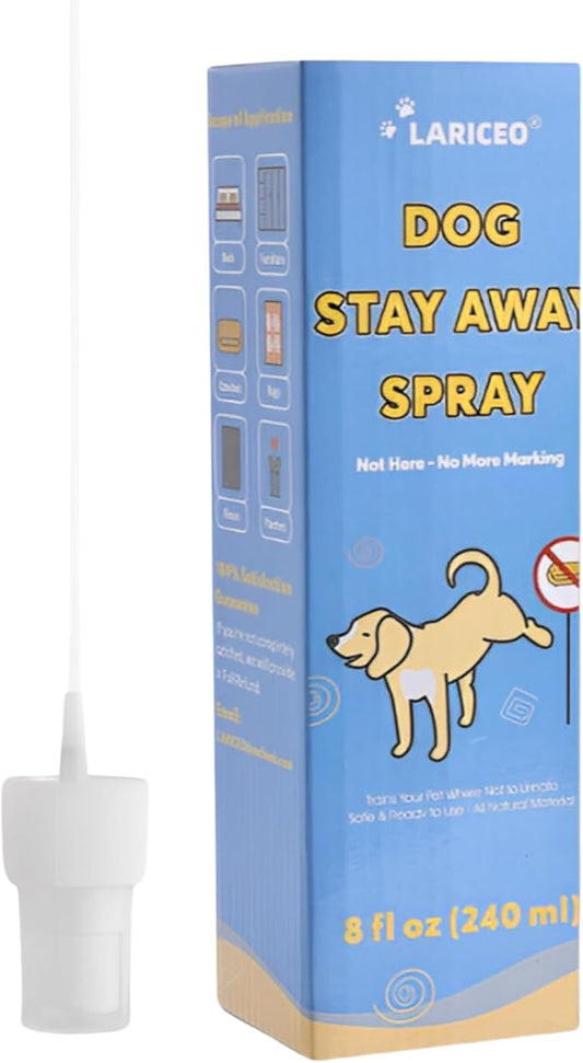 8 oz Not Here Dog Training Spray - Training Solution - Used to Stop Unwanted Behavior - Training Effective Spray - Pet Safety Deterrent.