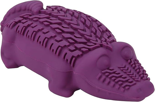 Arm & Hammer for Pets Super Treadz Mini Gator Dental Chew Toy for Dogs | Best Dental Dog Chew Toy | Dog Dental Chew Toys Reduce Plaque & Tartar Buildup Without Brushing | for Dogs up to 25 Lbs