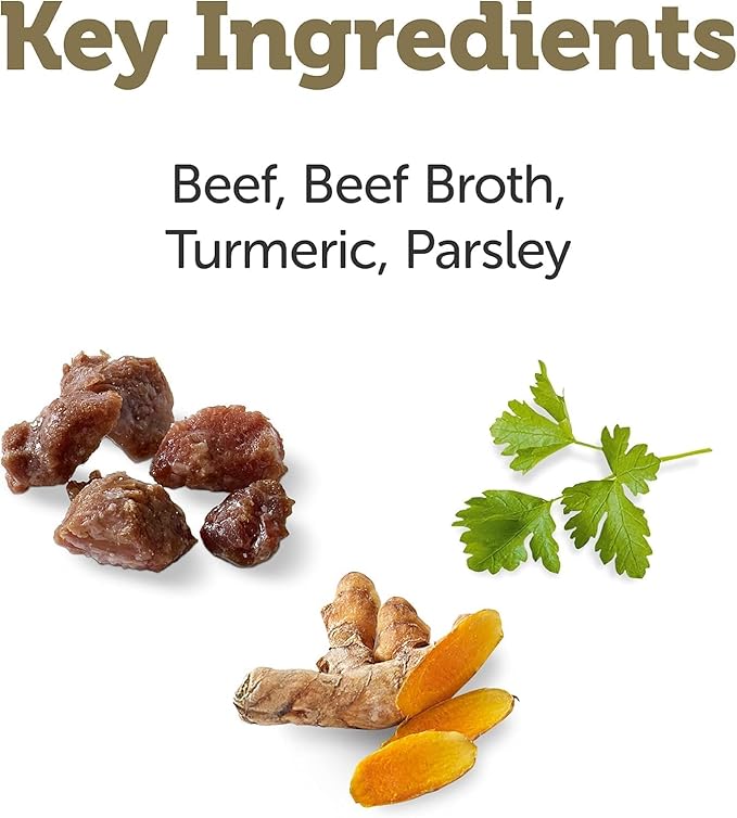 Variety Pack (6) Applaws Taste Toppers Bone Broth Wet Dog Food Topper [3 Beef, 3 Chicken] with Turmeric & Parsley (7.1 oz Each) with AuroraPet Wipes