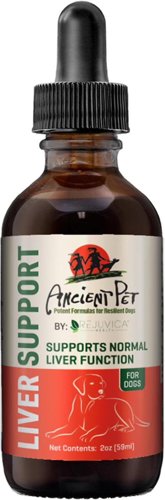 Ancient Pet Liver - Advanced Liver Support Supplement for Dogs - Liquid Delivery for Better Absorption - Milk Thistle, Dandelion, Artichoke & More!