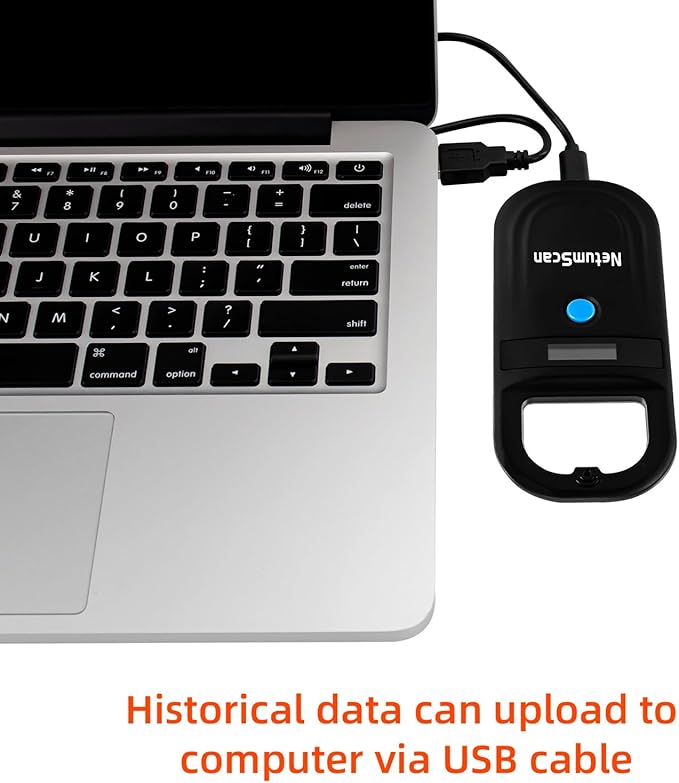 NetumScan Upgraded Pet Microchip Reader Scanner, 256 Data Storage Animal Tag Scanner Rechargeable Handheld Pet Chip ID Scanner with Stable OLED Display for ISO 11784/11785,FDX-B and ID64 RFID EMID