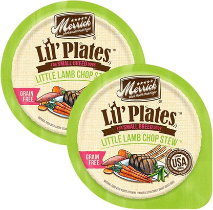 LarasBundle Merrick Lil’ Plates Grain Free Natural Wet Dog Food for Small Dogs Variety Pack Bundle - Canned Dog Food - Wet Puppy Food - Merrick Dog Food