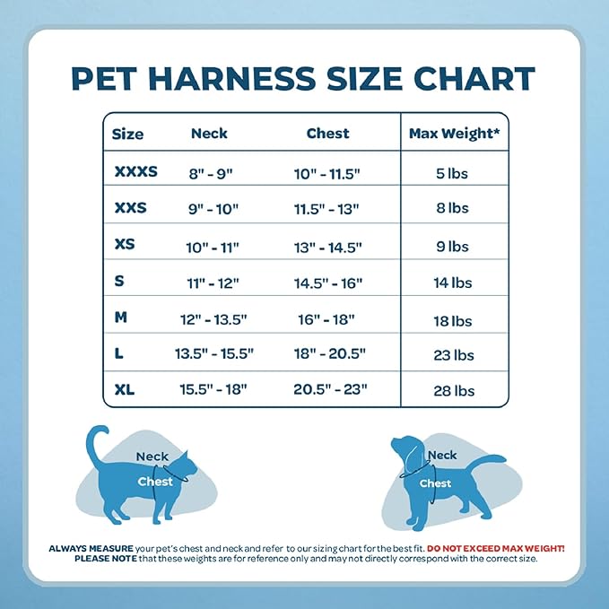 Voyager Step-In Air Dog Harness - All Weather Mesh Step in Vest Harness for Small and Medium Dogs by Best Pet Supplies - Blue Trim, Small