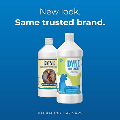 Pet-Ag Dyne High Calorie Liquid Nutritional Supplement for Dogs & Puppies 8 Weeks and Older - 16 oz, Pack of 2 - Supports Performance and Endurance - Sweet Vanilla Flavor