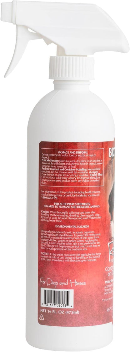 Bio-Groom Repel-35 Flea & Tick Dog Spray – Flea and Tick Prevention for Dogs, Cat Flea Treatment, Cruelty-Free, Made in USA, Natural Tick Repellent, Fly Spray for Horses – 16 fl oz 1-Pack