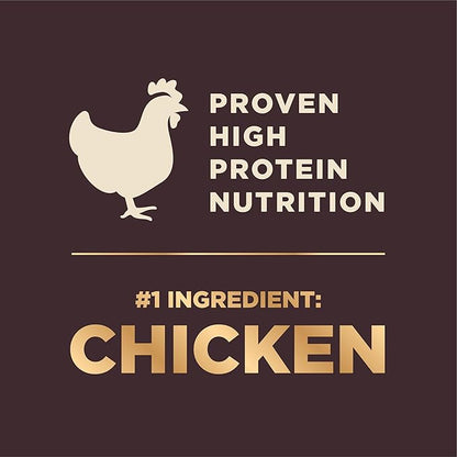 Wellness CORE+ Grained Large Breed Dry Dog Food, Original Deboned Chicken, Chicken Meal & Turkey Meal Recipe, 20 Pound Bag