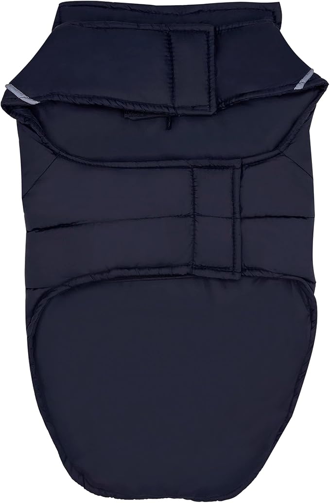 NFL New Orleans Saints Puffer Vest for Dogs & Cats, Size Medium. Warm, Cozy, and Waterproof Dog Coat, for Small and Large Dogs/Cats. Best NFL Licensed PET Warming Sports Jacket