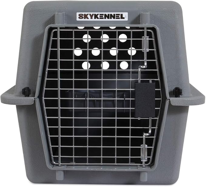 Petmate Sky Kennel Pet Carrier, 21 Inch & 290300 Kennel Travel Kit for Pets