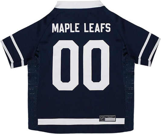 Pets First NHL Toronto Maple Leafs Jersey for Dogs & Cats, X-Small. - Let Your Pet Be A Real NHL Fan!