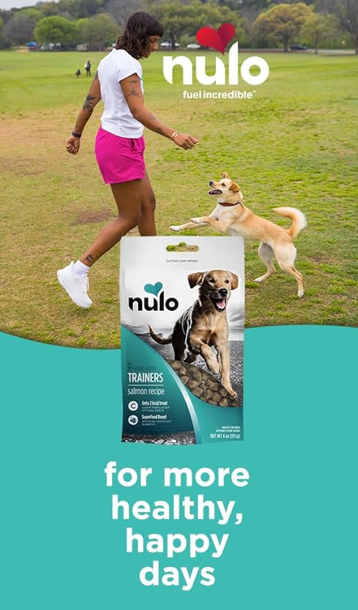 Nulo Freestyle Grain-Free Healthy Dog and Puppy Training Treats, Low Calorie Treats Made with Superfood Boost Ingredients, 2 Calories per Treat