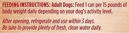Nutrish Rachael Ray Beef, Pea & Brown Rice 28 Pounds Dry Dog Food + Beef & Pumpkin 13 Ounce (Pack of 12) Wet Dog Food Bundle