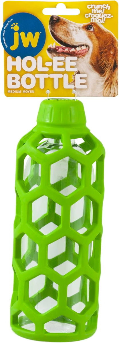JW Pet Hol-ee Bottle Dog Chew Puzzle Toy, Medium