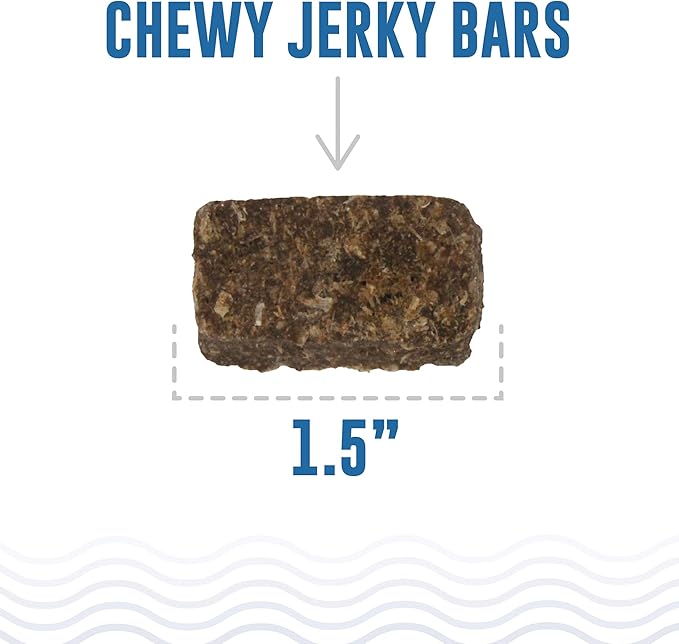 Icelandic+ Plus Chewy Jerky Bars Capelin, Skyr, & Seaweed Dog Treat 2.5-oz Bag