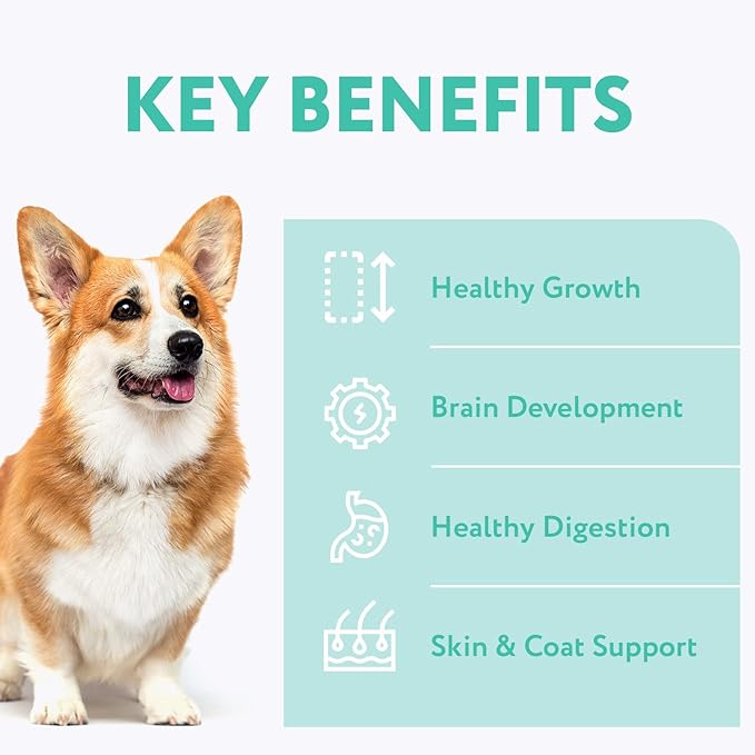 OPtimeal Natural Dog Food for Puppies - Proudly Ukrainian - Delicious Dry Puppy Food Recipe, Puppy Dog Food for Healthy Growth and Development26.5 lbsTurkey & Oatmeal