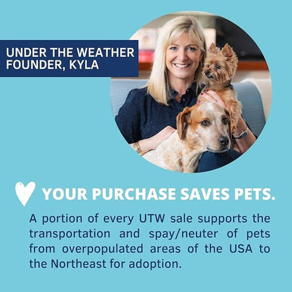 Under the Weather Pet Soft Dog Chew Supplements for Calming and Probiotics | Supports Relaxation and Normal Emotional Balance in Dogs (Probiotics, 120 Count)