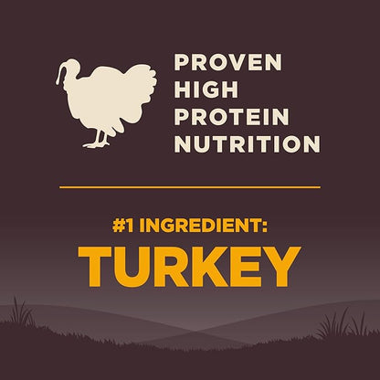 Wellness Natural Pet Food CORE Grain-Free High-Protein Small Breed Dry Dog Food, Natural Ingredients, Made in USA with Real Meat (Puppy ,Turkey, 12-Pound Bag)
