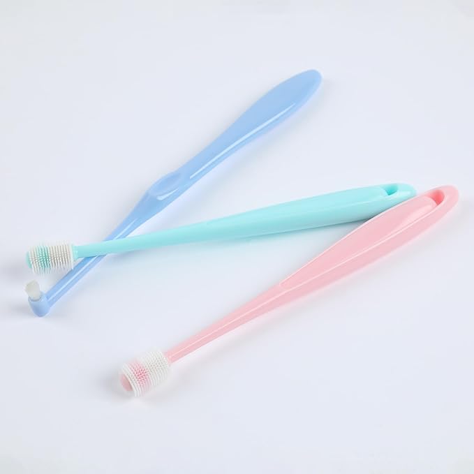 Pet Dental Care Set - Cat Toothbrush & Dog Toothbrush - Tooth Brush for Dogs Small Breed - Kitten Tooth Brushing Kit - Ideal for Maintaining Oral Health and Fresh Breath