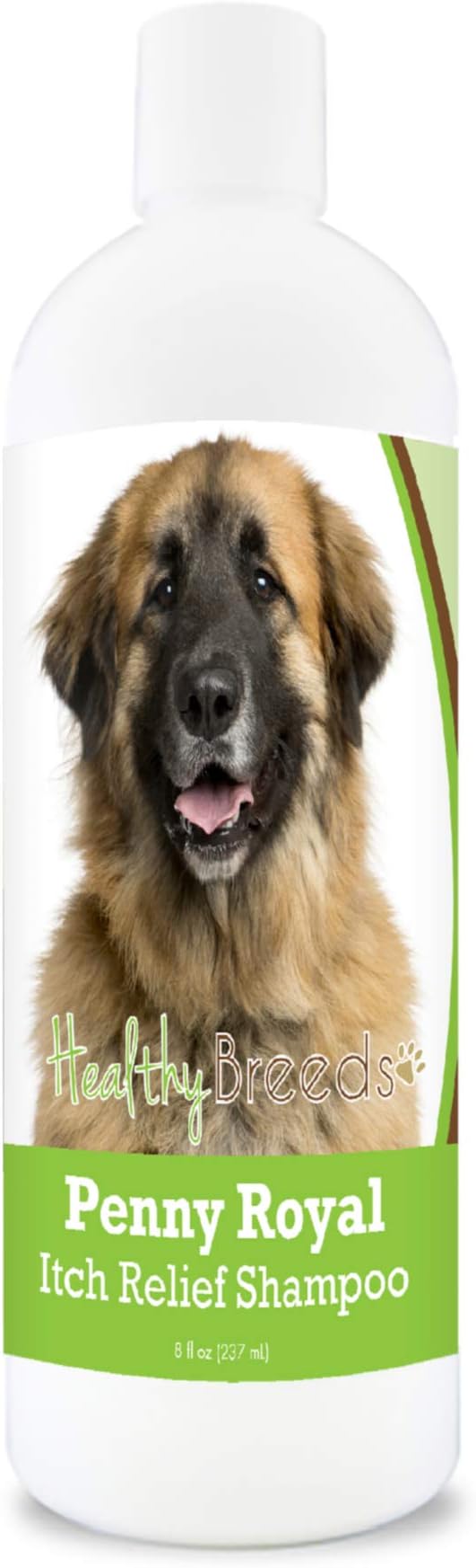 Healthy Breeds Leonberger Penny Royal Itch Relief Shampoo - Stop The Scratching & Relieve The Itch with Essential Oils of Eucalyptus & Cedarwood - Mint Scent - 8 oz