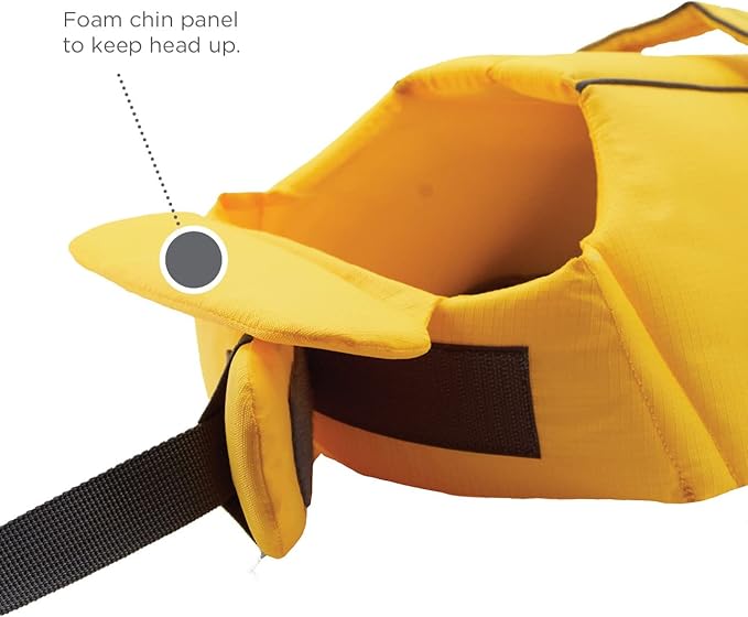 Outward Hound Granby Splash Yellow Dog Life Jacket, Large
