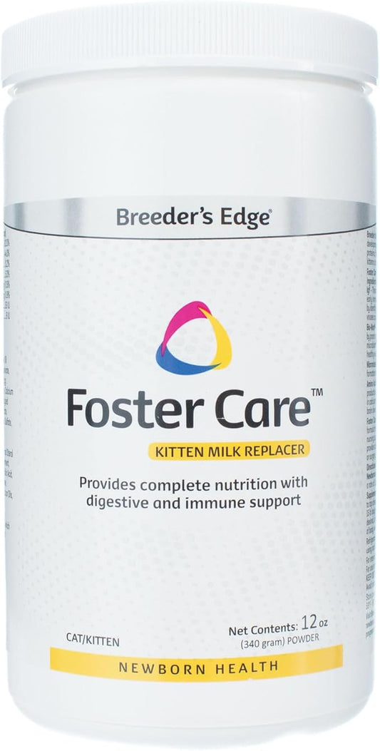 Breeder's Edge Foster Care GM - Goat Milk Based Powdered Milk Replacer - Puppies , Kittens , Cats & Dogs Formula - Easy Digestion - 5 lb