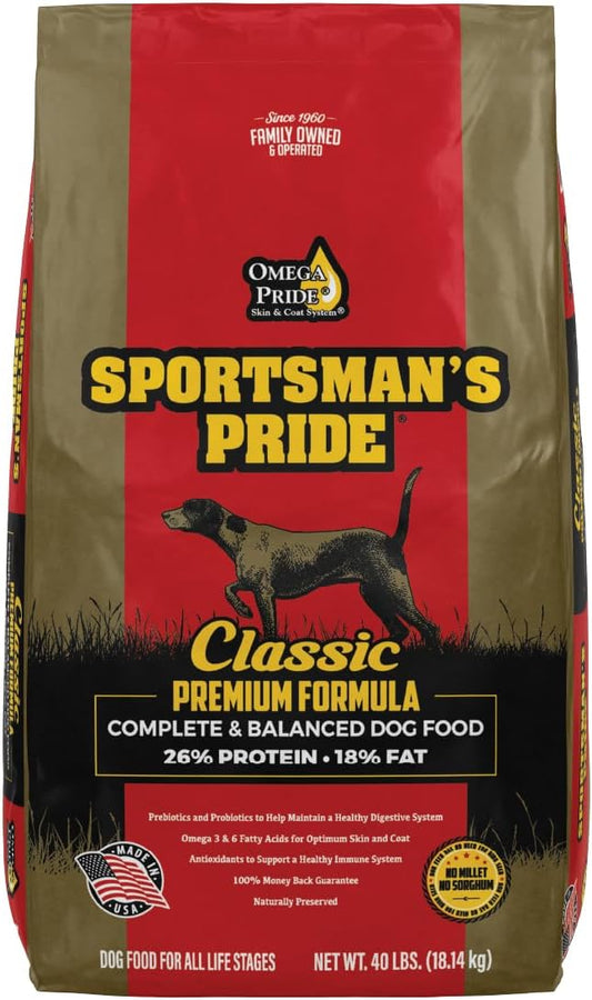 Classic Adult Maintenance Natural Dry Dog Food, 40-lb Bag