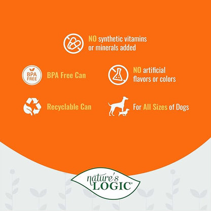 Natures Logic NL00104 Grain-Free Duck & Salmon Feast Wet Dog Food, One Size