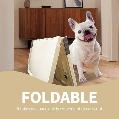 PAWISE Puppy Pads/Dog Pads Holder,Foldable Pee Pad Holder for Dogs,Portable Puppy Pad Holder,Indoor Dog Potty Tray for Dog Potty Training 20.8 x 20.8 inch