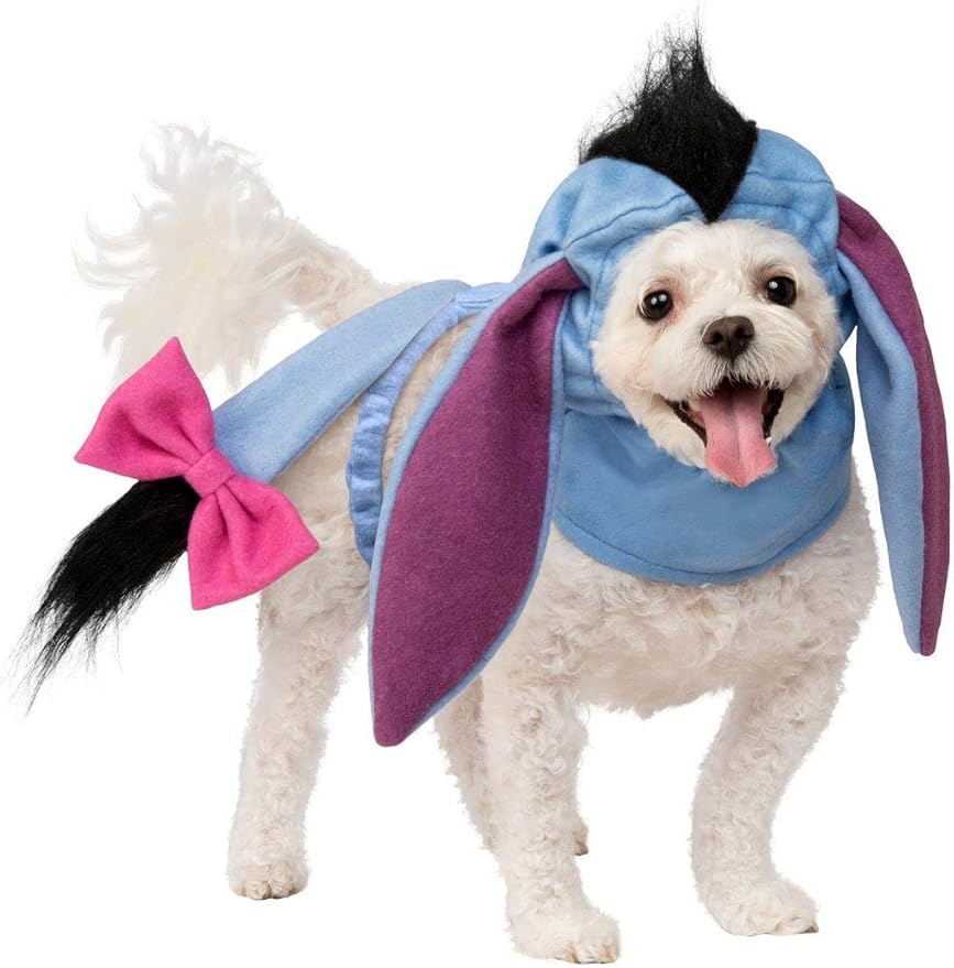Rubie's unisex adult Disney: Winnie the Pooh Pet Costume Accessory Set, Eeyore, Medium Large US