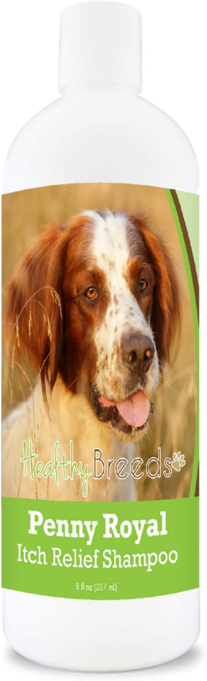 Healthy Breeds Irish Red and White Setter Penny Royal Itch Relief Shampoo 8 oz