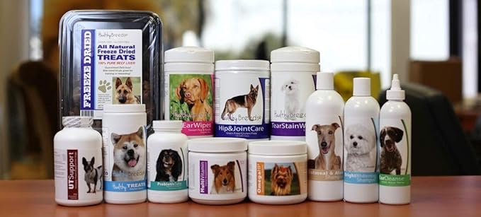 Healthy Breeds Sloughi Omega HP Fatty Acid Skin and Coat Support Soft Chews 90 Count