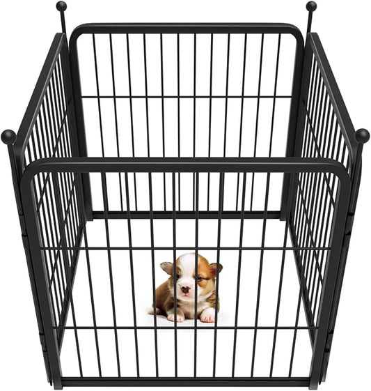 FXW Rollick Dog Playpen for Yard, RV Camping│Patented, 24 inch 4 Panels