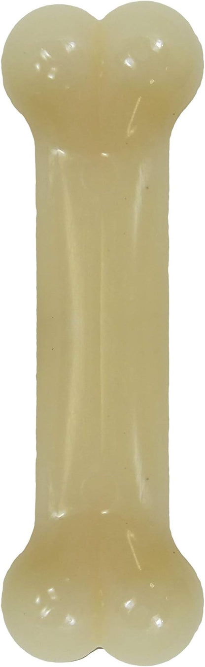Nylabone Power Chew Classic Bone Chew Toy for Dogs, Durable Dog Toys for Aggressive Chewers, Original Flavor, Medium/Wolf - Up to 35 lbs. (1 Count)