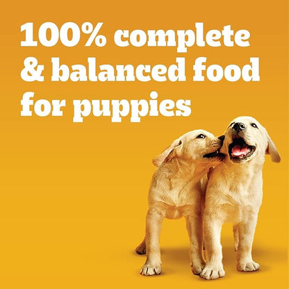Pedigree Puppy Soft Wet Dog Food 18-Count Variety Pack, 3.5 oz Pouches (Pack of 2)
