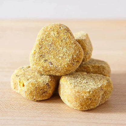 What's Barking Pumpkin Ginger Soft Chews - Premium Chewy Dog Treats, Probiotic, Natural Ingredients, No Wheat, Made in USA - 6 oz (Pack of 3)