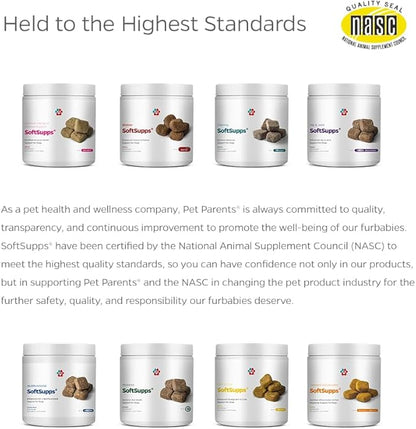 Pet Parents® Multifunctional SoftSupps® Multivitamin for Dogs w/Glucosamine Chondroitin for Dogs, Salmon Oil for Dogs, Probiotics for Dogs - Dog Multivitamin for Dog Immune Support, 90ct Dog Vitamins