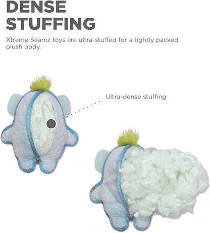 Outward Hound Xtreme Seamz Sloth Squeaky Durable Dog Toy