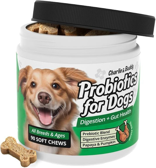 Probiotics for Dogs, Digestive Hеаlth Supplements with Enzymes