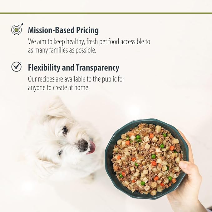 JustFoodForDogs Frozen Fresh Dog Food, Complete Meal or Dog Food Topper, Turkey & Whole Wheat Macaroni Human Grade Dog Food Recipe, 72 oz (Pack of 7)