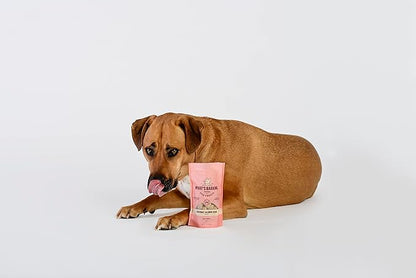 What's Barking Coconut Salmon Soft Chews - Premium Chewy Dog Treats, Omega 3, Natural Ingredients, No Wheat, Made in USA - 9 oz (Pack of 3)