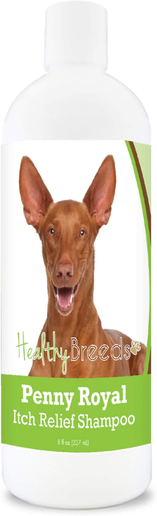 Healthy Breeds Pharaoh Hound Penny Royal Itch Relief Shampoo - Stop The Scratching & Relieve The Itch with Essential Oils of Eucalyptus & Cedarwood - Mint Scent - 8 oz