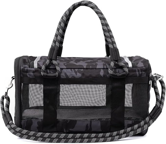 ROVERLUND Airline-Compliant Pet Carrier | includes Leash | Suitable for Pets up to 20lbs