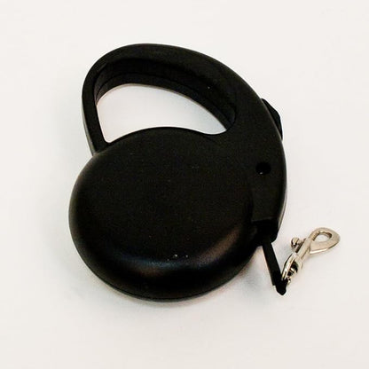 Hyper Pet Retractable Dog Leash, 8 ft. Walking Leash for Dogs up to 8 lbs., Extra Small, Black