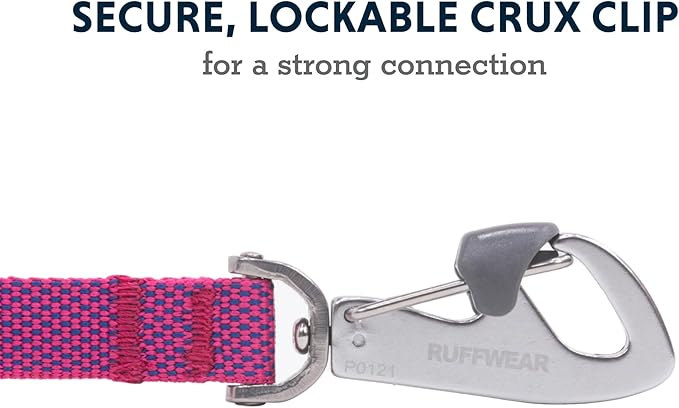 Ruffwear, Hi & Light Dog Leash, Minimal Ultralight Lead for Everyday Walks and Runs, 4.5 ft, Alpenglow Pink