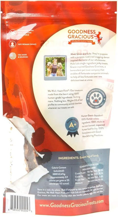 Goodness Gracious Human Grade Hula Lula Jerky for Dogs