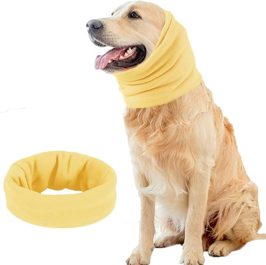 Dog Quiet Ear Covers for Ear Protection, Calming Dog Ear Muffs for Cats Dogs, Dog Hoodie for Noise Protection, Soft Warm Ear Muff for Dog Grooming Bathing