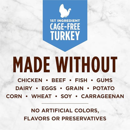 Instinct Limited Ingredient Diet Grain Free Real Turkey Recipe Natural Wet Canned Cat Food by Nature's Variety, 5.5 oz. Cans (Pack of 12)