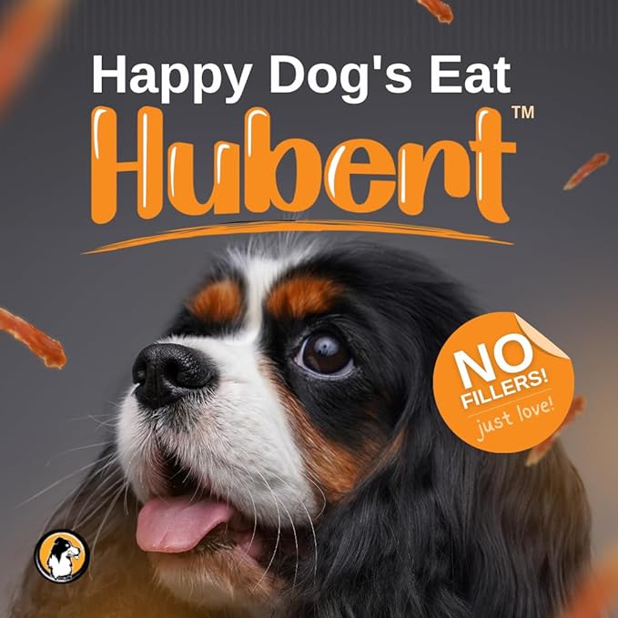 Hubert Pet Gourmet Duck Jerky Dog Treats: Healthy & Natural Training Snacks, Ideal for All Dog Sizes, Low Fat, High-Protein, 2.5 lbs Super Value Pack