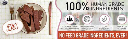 Premium Dog Treats | 100% Human Grade | USA Made | Grain Free | Turkey and Pumpkin, 12 oz.